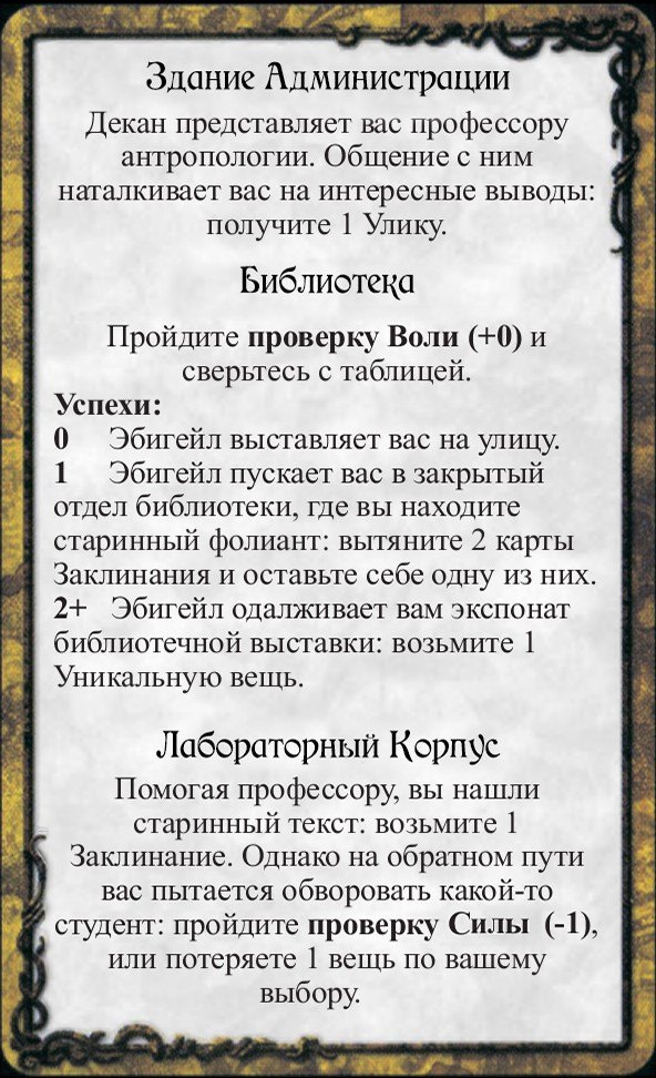 Здание Администрации · Библиотека · Лабораторный Корпус — лицевая сторона