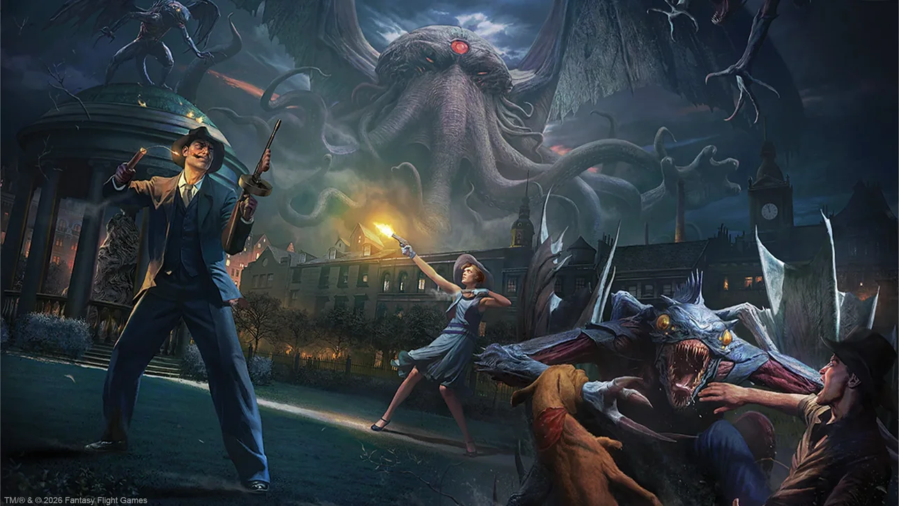Иллюстрация Arkham Horror: Remastered