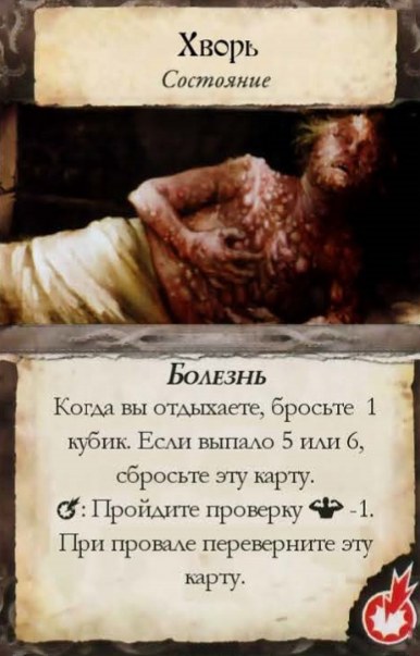 Хворь — лицевая сторона