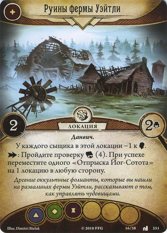 Руины фермы Уэйтли