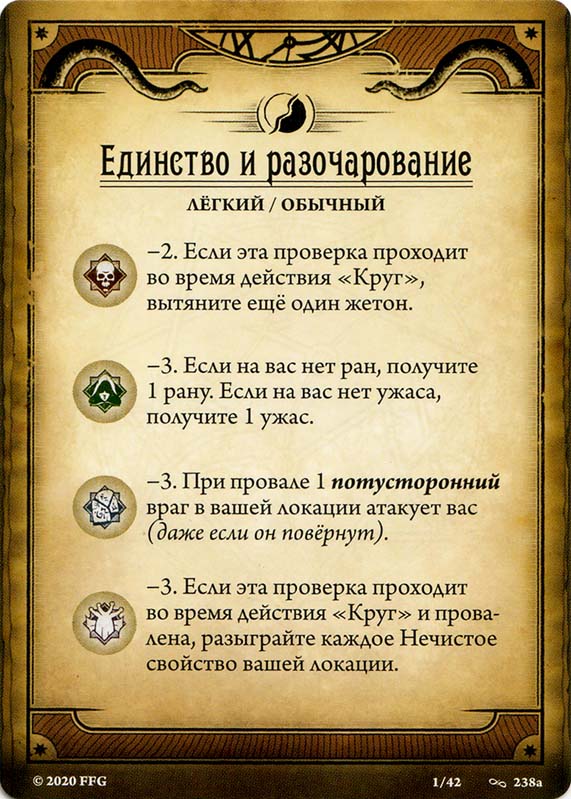 Единство и разочарование