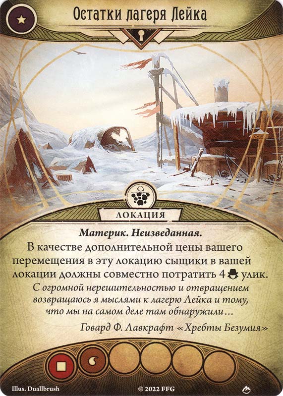 Остатки лагеря Лейка